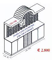 Arredamenti per Ottici, COMPRA in FABBRICA, Espositori per Occhiali,  Cassetti per Occhiali, Aste per esporre occhiali, Couvette per Occhiali  Torino